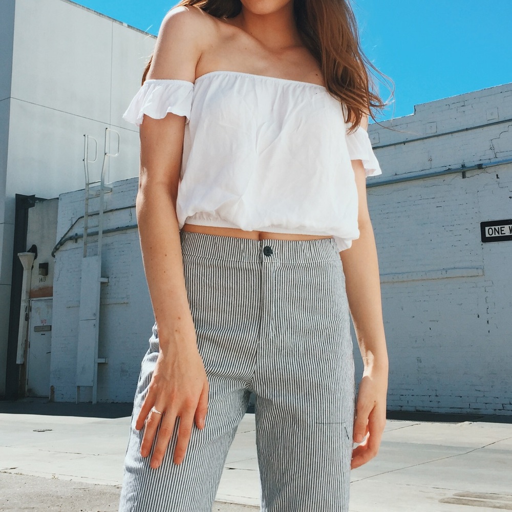 Brandy Melville Striped pants